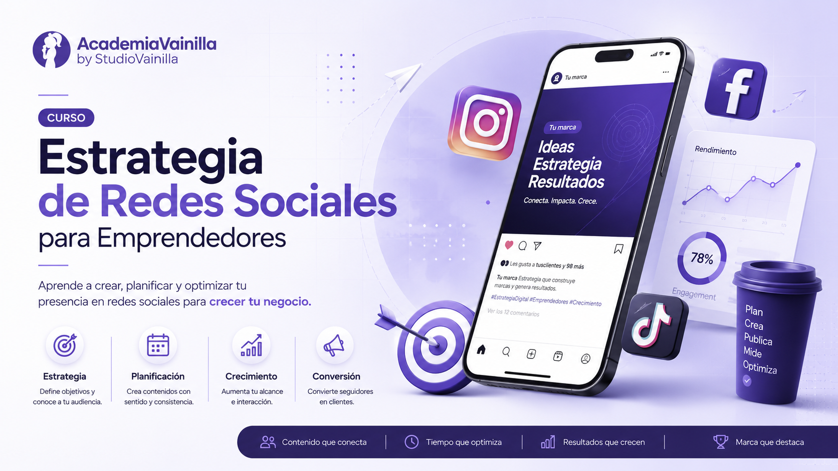 Estrategia de Redes Sociales para Emprendedores